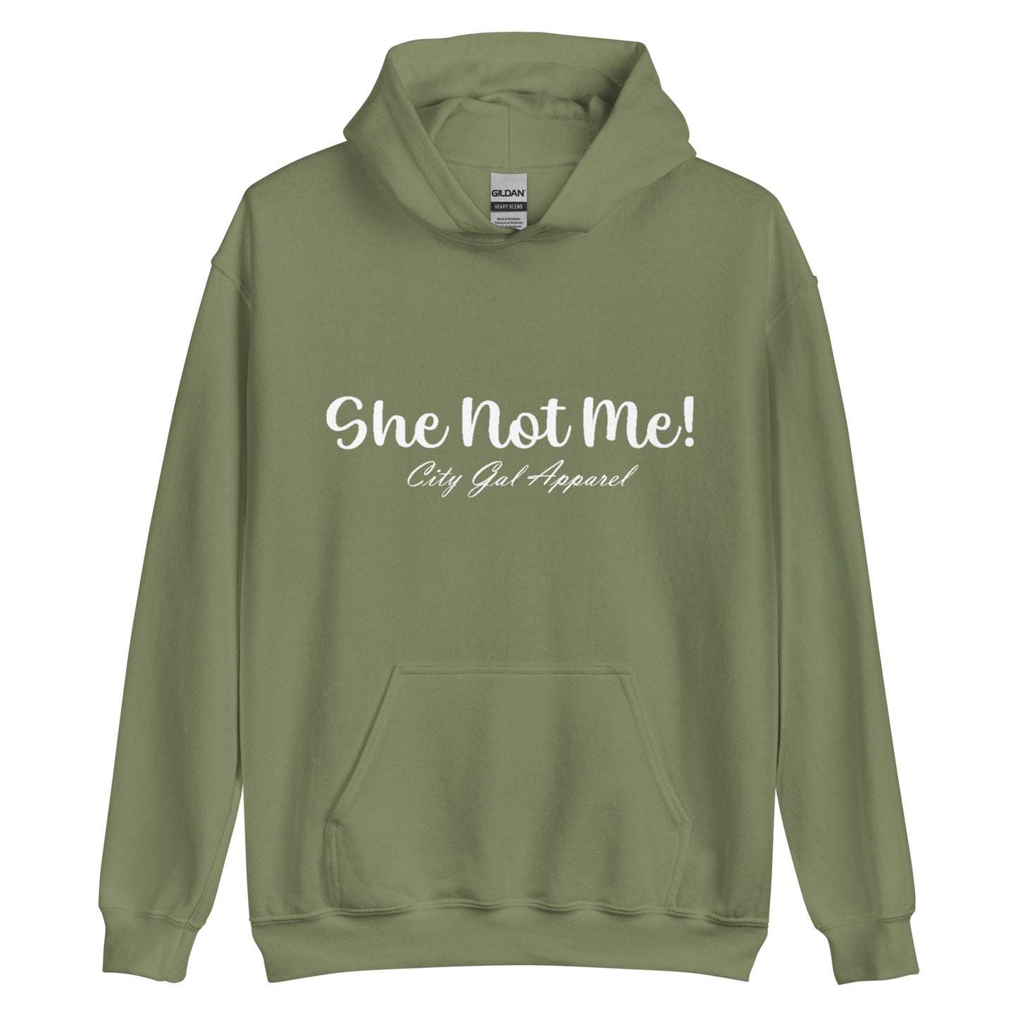 She Not Me Hoodie