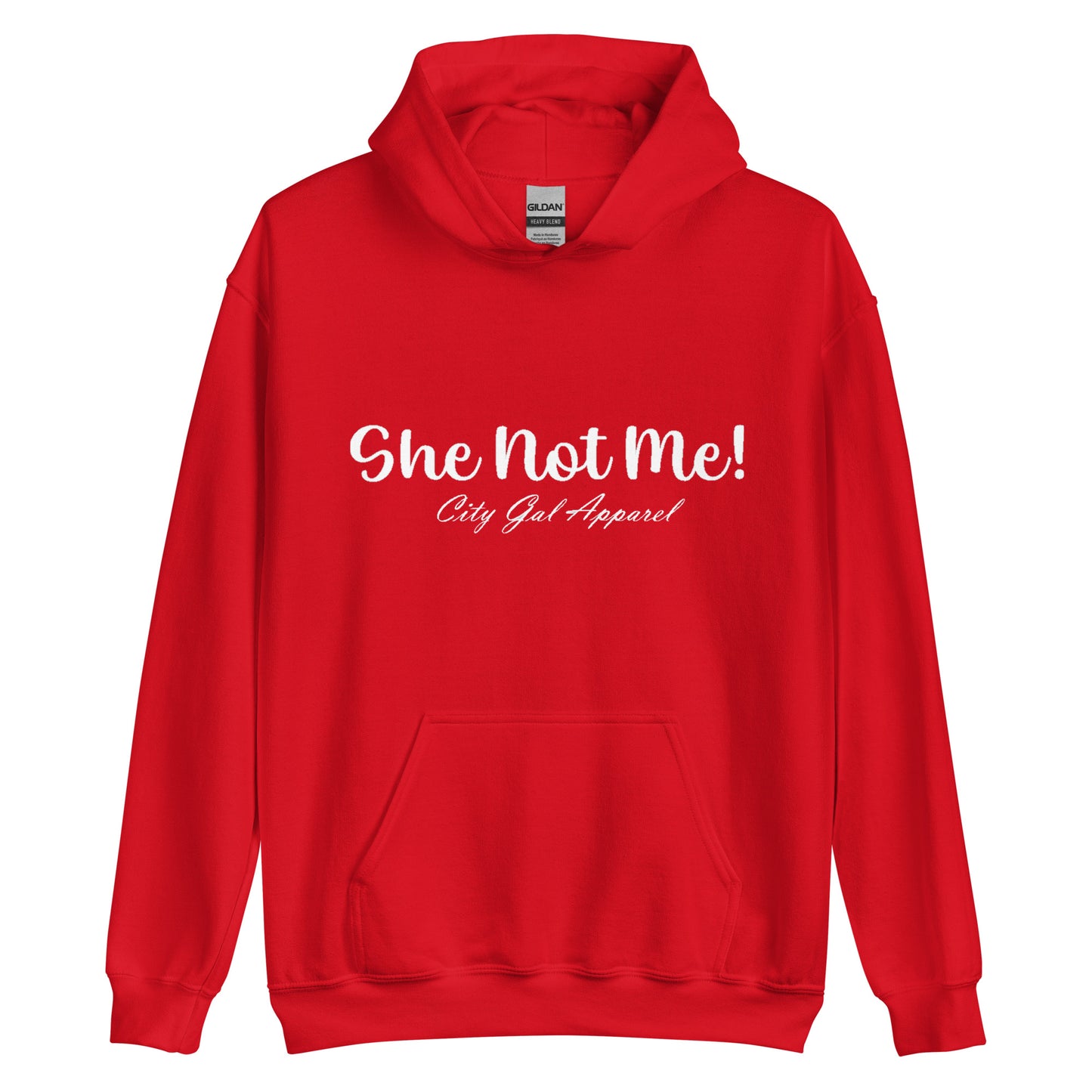 She Not Me Hoodie